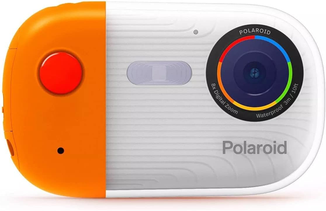 Polaroid Underwater Camera 18mp 4K UHD, Polaroid Waterproof Camera for Snorkeling and Diving with LCD Display