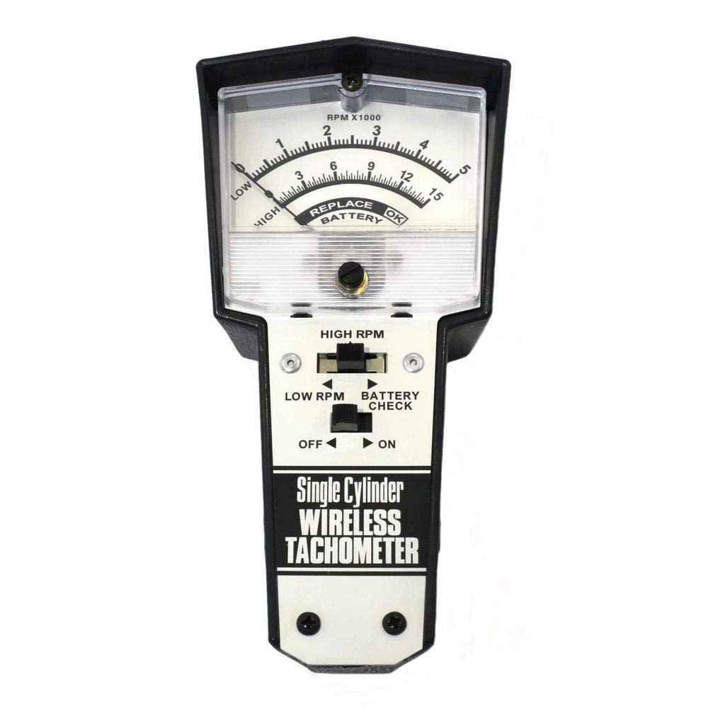 Wireless Tachometer Tach for Small 2 & 4 Cycle Engines 0 to 15,000 RPM