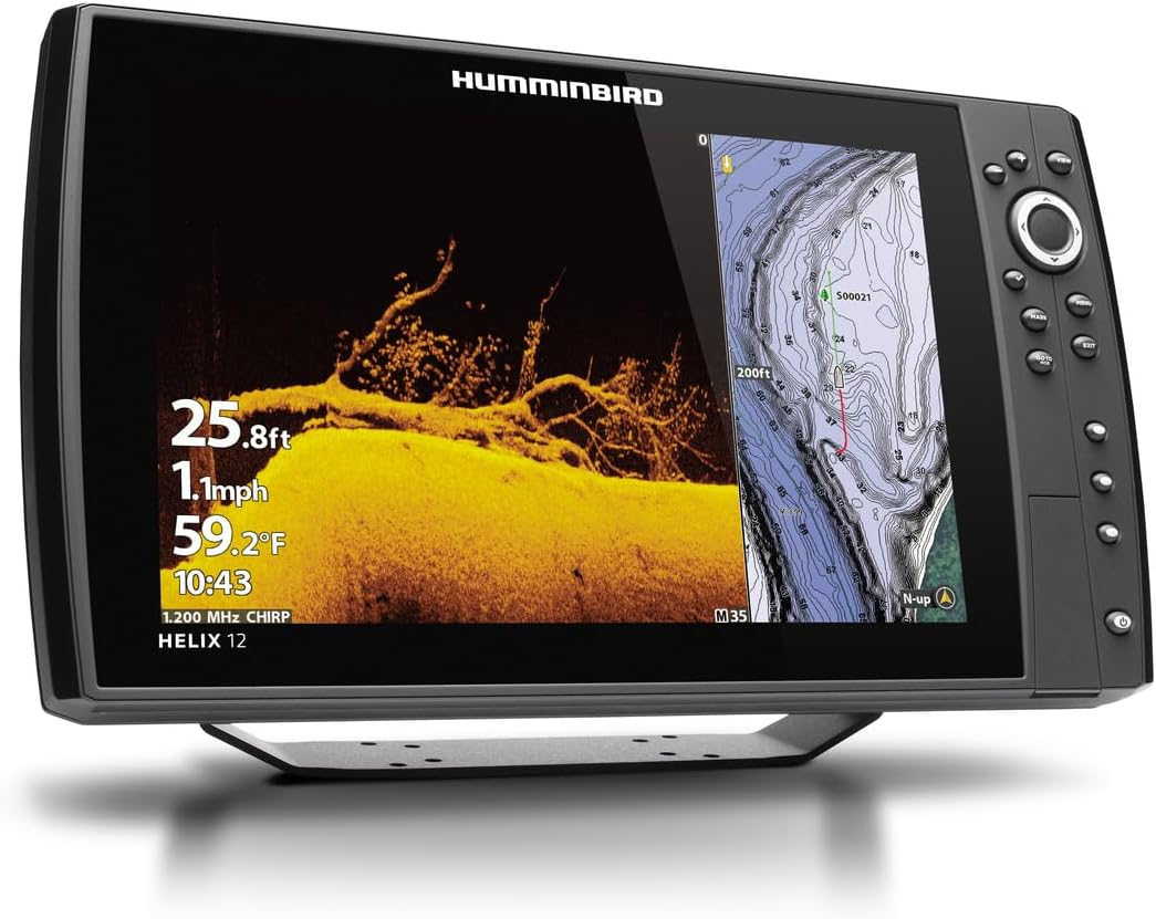 Humminbird 411450-1 HELIX 12 CHIRP MEGA SI+ GPS G4N