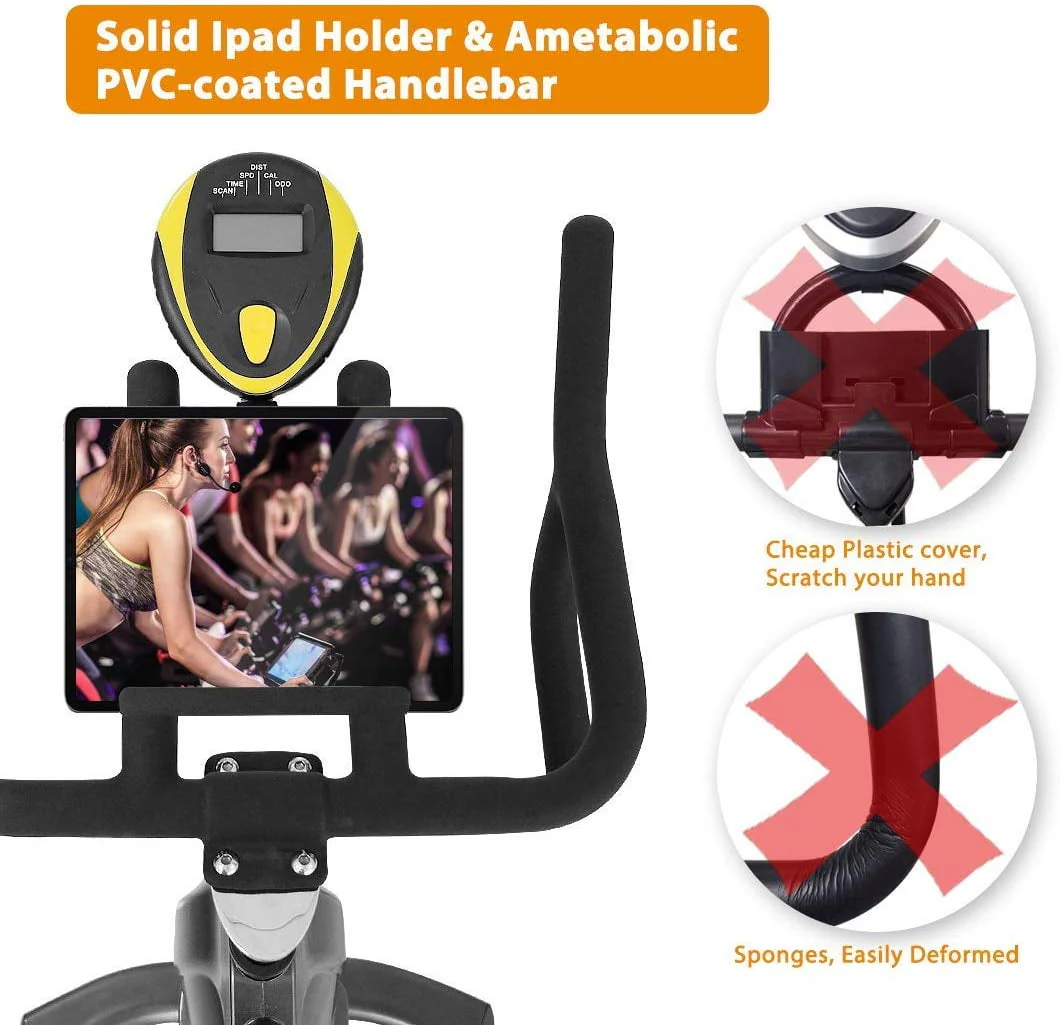 Cyclace PRO Magnetic Exercise Bike 003C 350lbs Indoor Cycling Bike Stationary Bike With Tablet Holder, Indoor Bike for Home Exercise