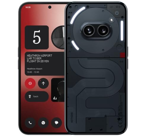 Nothing Phone (2a) Smartphone Unlocked 5G Android Phone Dimensity 7200 Pro, 50MP Dual Camera Cell Phone, 6.7'' AMOLED Display