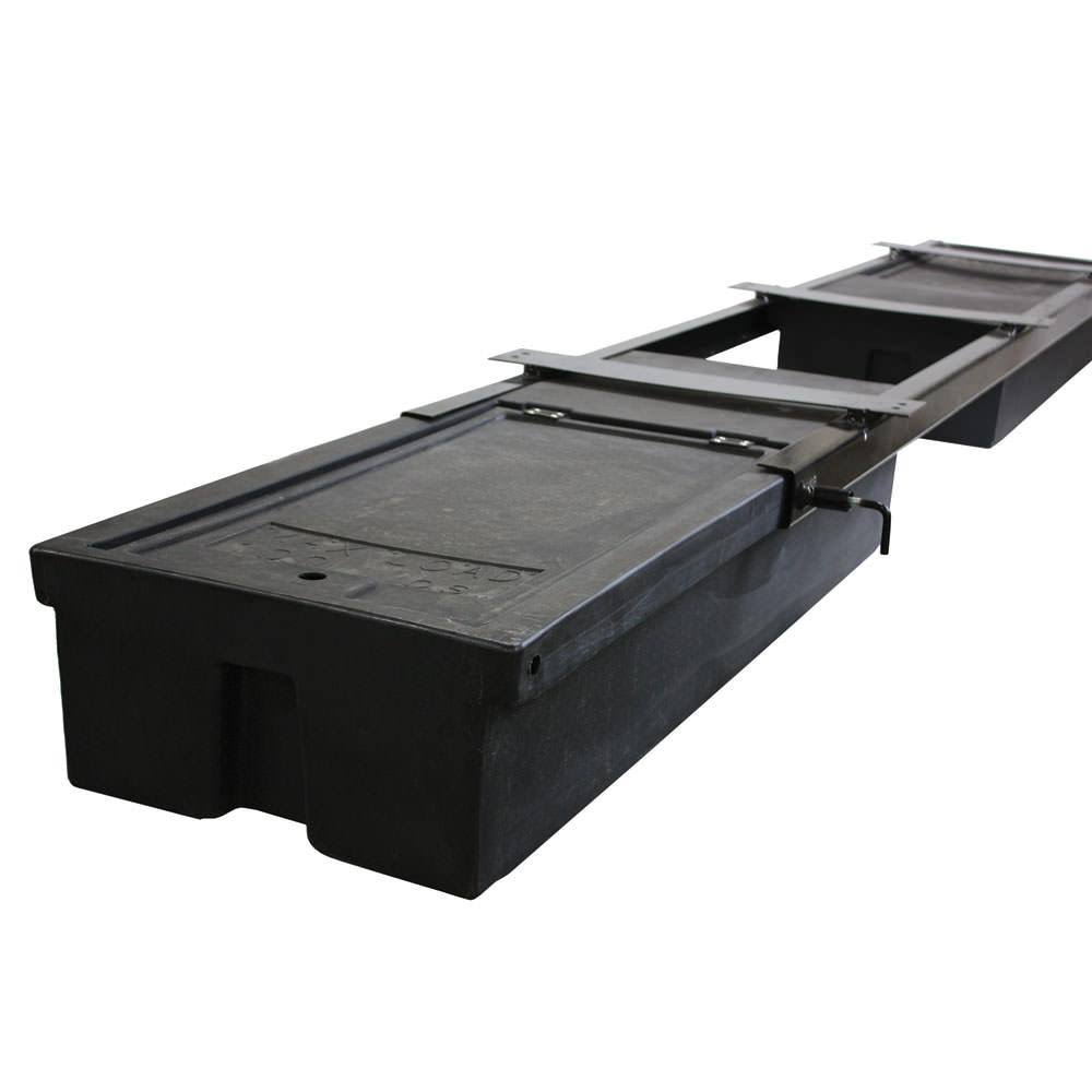 Lippert 236558 Double Without Tire Carrier Underchassis Storage Container