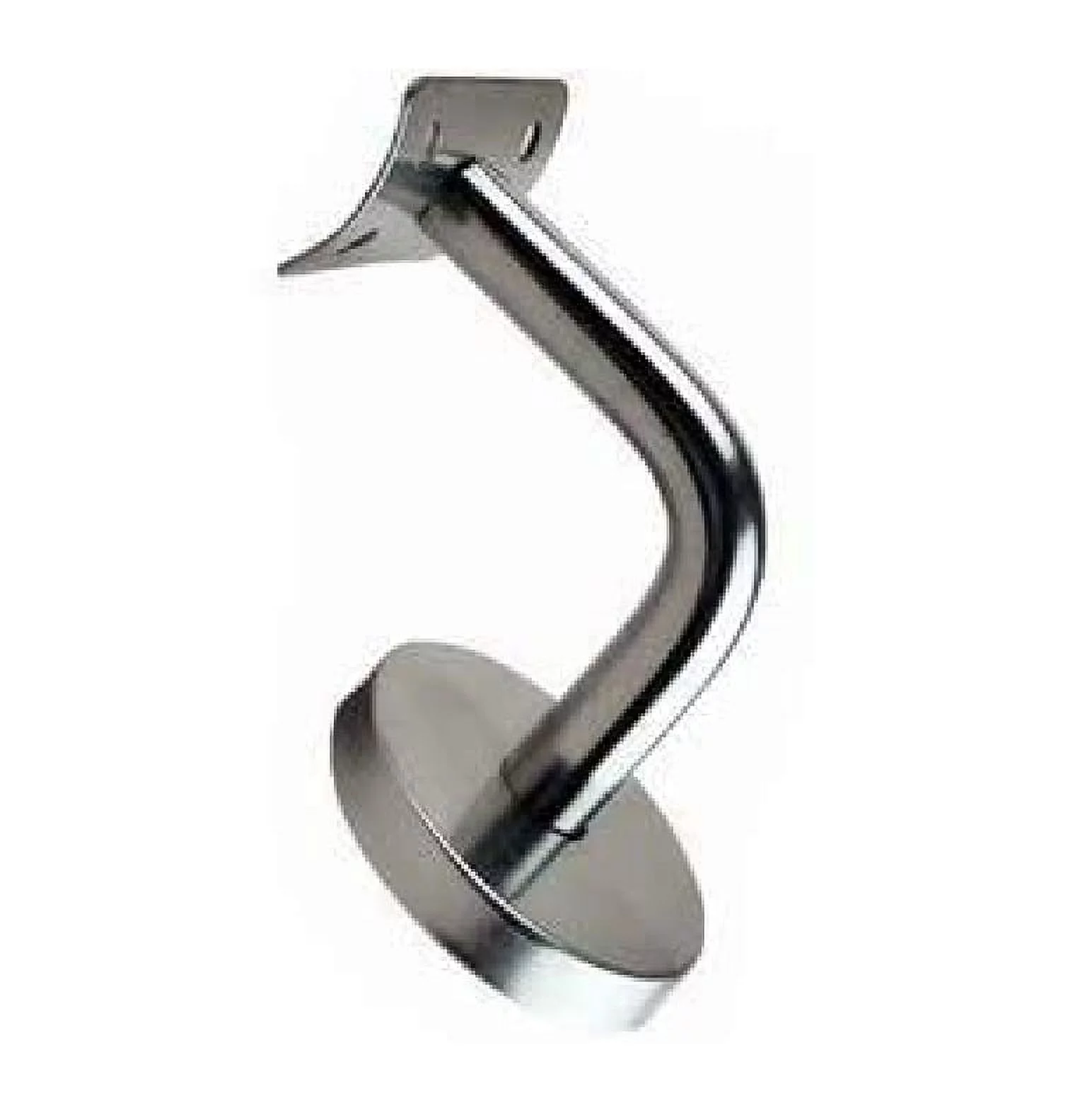 Stair Handrail Wall Rails 15 FT Long, 2.0" Diameter Grab Bar Iron Bracket, Wooden Handrail Stair Rail Non Slip for Elderly