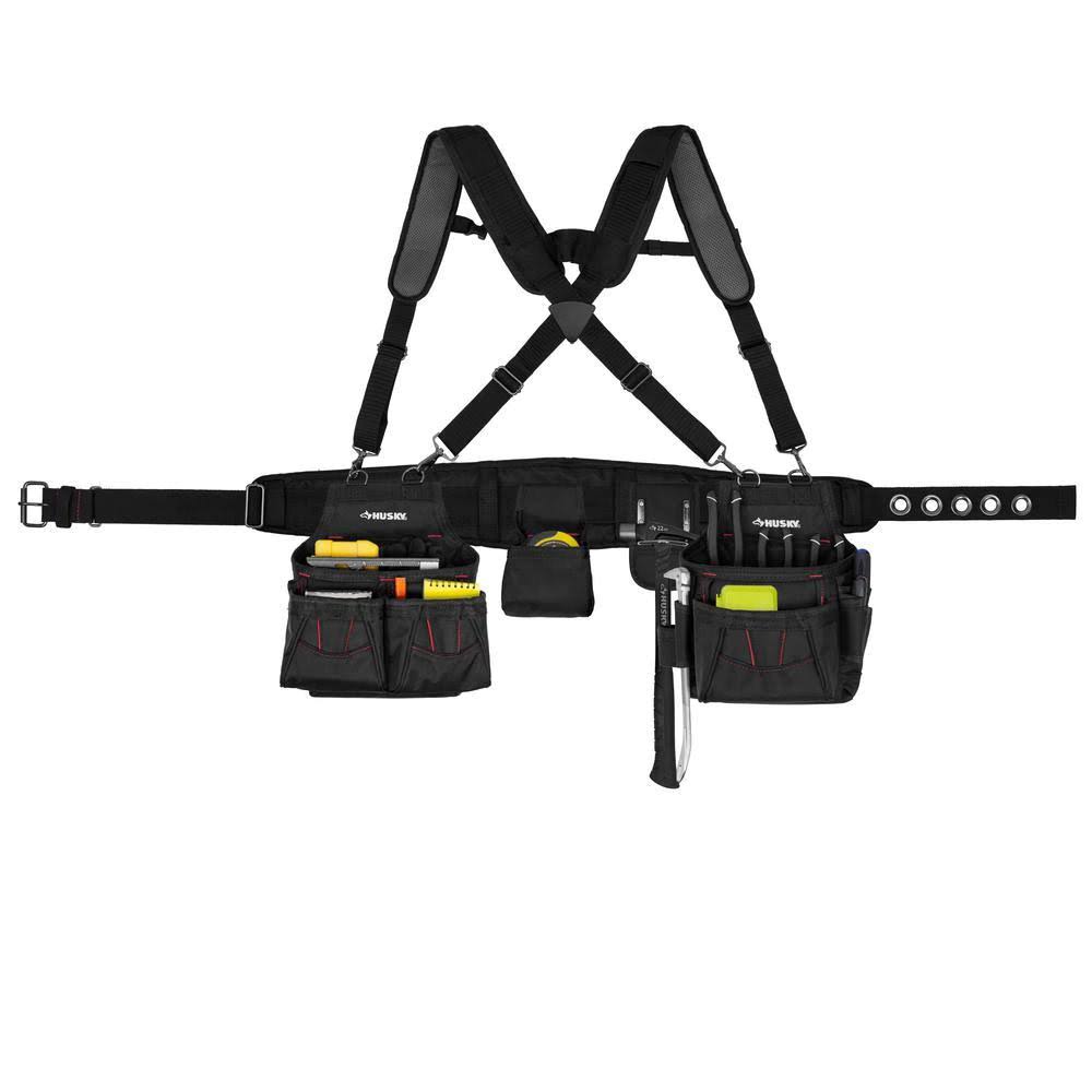 Husky Tools Black Framer&s Tool Belt - Avayadevconnect
