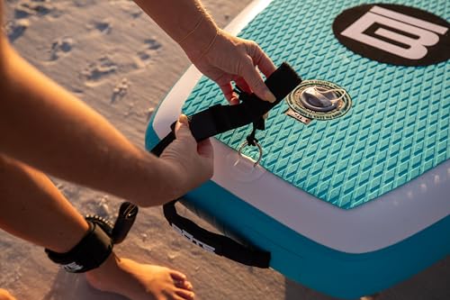 BOTE Wulf Aero Inflatable Stand Up Paddle Board Kit Includes Accessories Adjustable Paddle iSUP Travel Bag Blow Up Pump Safety SUP Coiled Leash