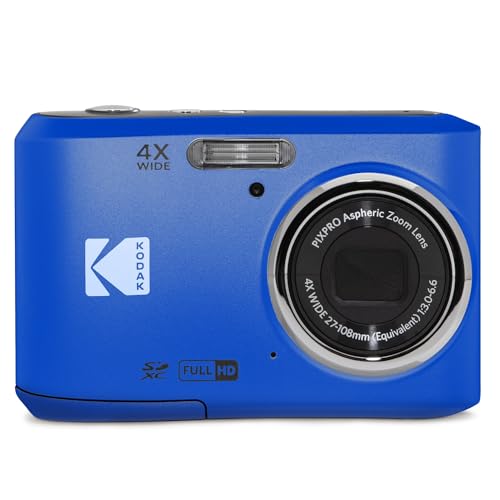 Kodak PIXPRO FZ45 Friendly Zoom 16MP Full HD Digital Camera, Red, Bundle with 32GB Memory Card and Camera Bag