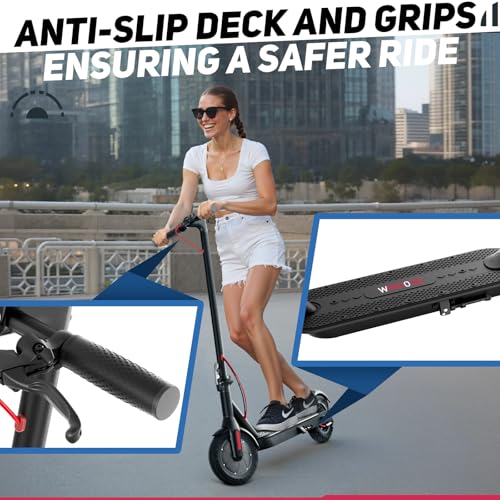 Electric Scooter for Adults – 19MPH, 17-Mile Range, 430W Peak Motor