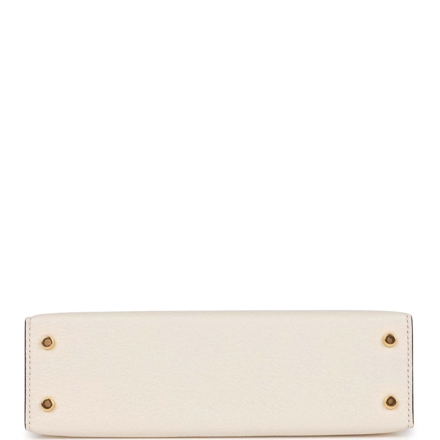 Herm&egrave;s Special Order (HSS) Kelly 20 Nata and Bleu Brume Chevre Gold Hardware