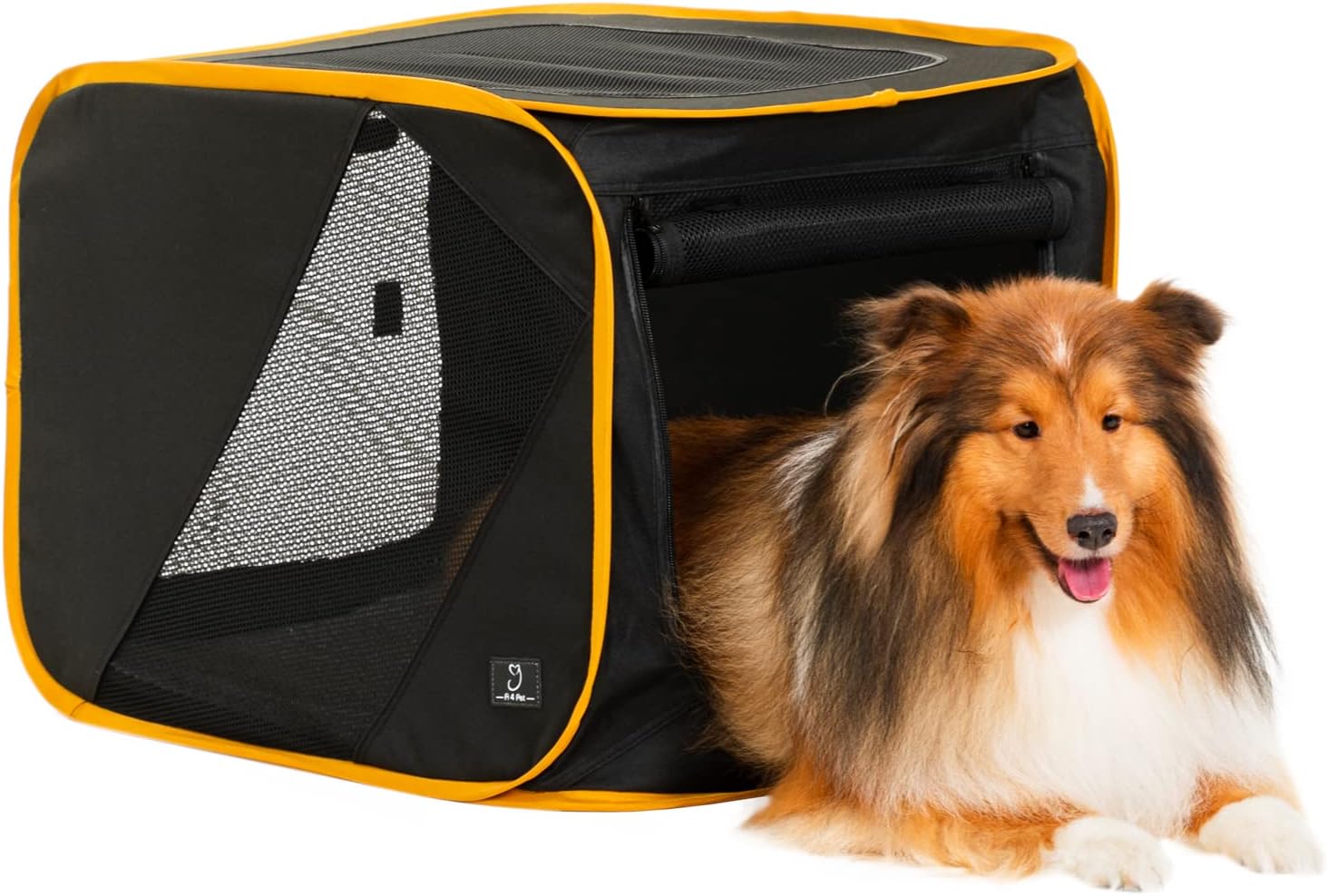 A4Pet 27" Pet Car Travel Crates Carrier for Medium Dog, Puppy and Cats