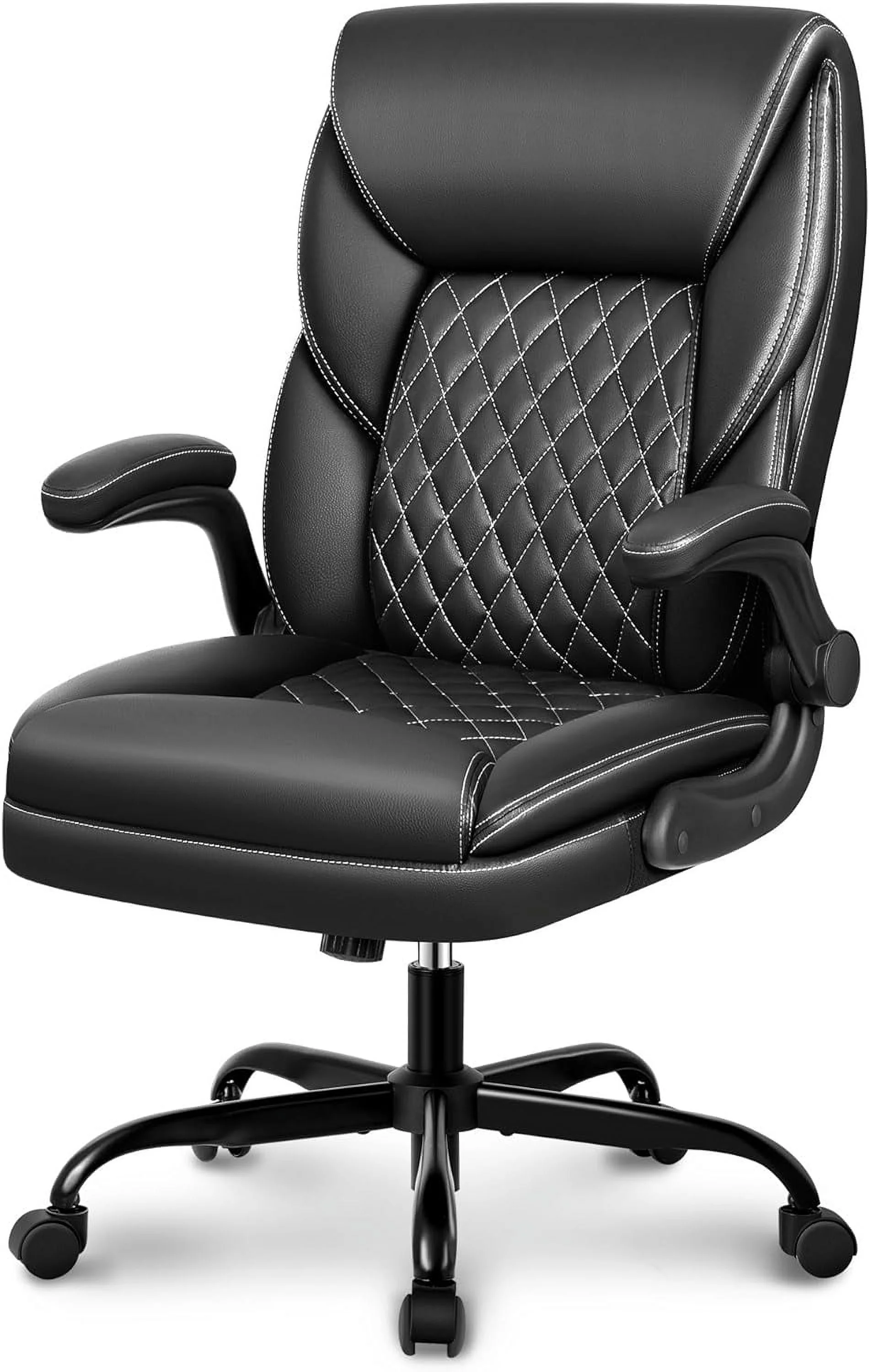 Office Chair-Office Desk Chair,Computer Chair, Ergonomic Office Chair,Leather Office Chair, Executive Office Chair High Back