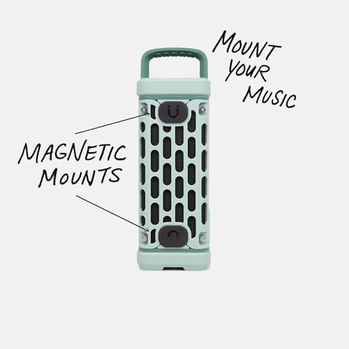 Turtlebox Ranger: Loud! Outdoor Portable Bluetooth 5.4 Speaker | Rugged, Waterproof, Ultra-Portable | Plays to 105db, Deep Bass, Shockproof