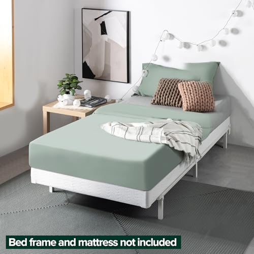 ZINUS 5 Inch Metal Smart Box Spring with Quick Assembly, Mattress Foundation, Strong Metal Frame, Easy Assembly, Queen