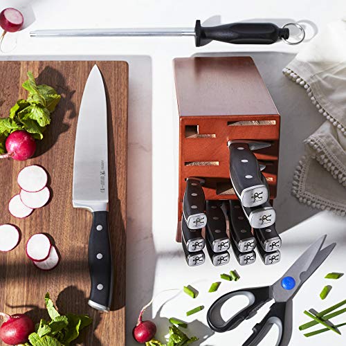 HENCKELS Forged Accent Razor-Sharp 15-Piece Knife Set, Chef Knife, Bread Knife, Steak Knife