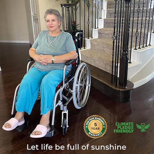 Magnesium Lightweight Wheelchair - 21lbs Self propelled Chair with Travel Bag and Cushion, Portable and Folding 17.5” W Seat