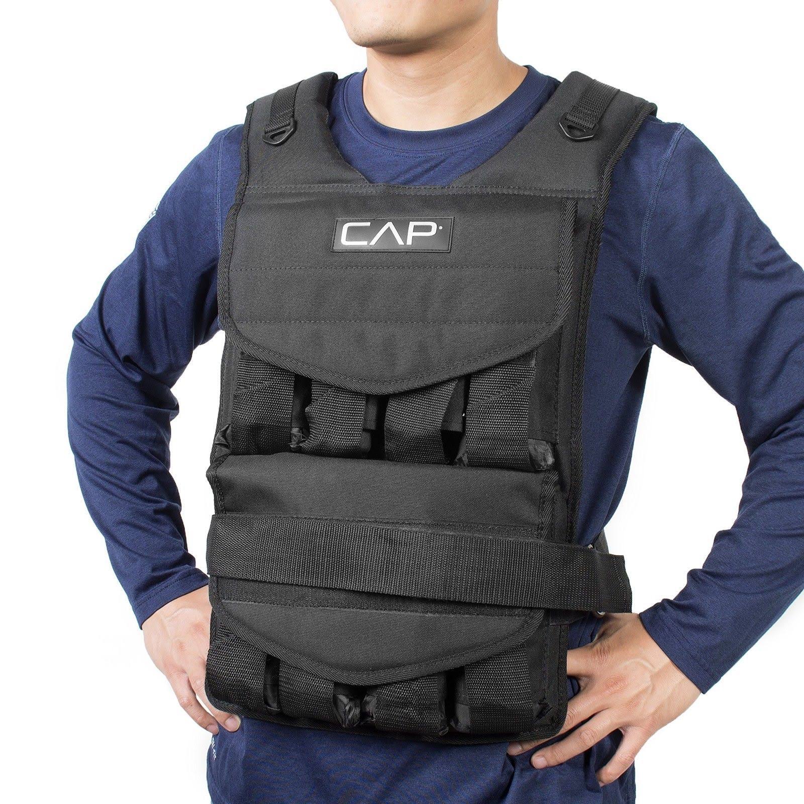 Cap Barbell HHWV-CB040 Adjustable Weighted Vest 40 lb