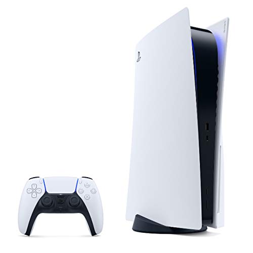 Sony PS5 PlayStation 5 Console Disc Version - Wireless Controller, x86-64-AMD Ryzen Zen 8 Cores CPU, 16GB GDDR6 Memory, 825GB SSD Storage