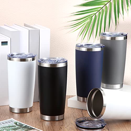 Sieral 36 Packs Stainless Steel Tumbler Bulk with Lid Vacuum Double Wall Insulated Travel Coffee Mug Powder Coated Tumbler Cup for Graduation Wedding