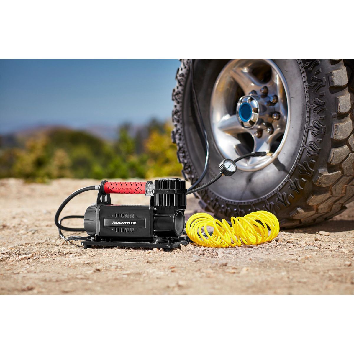 MADDOX 12V, 125 PSI High-Performance Inflator