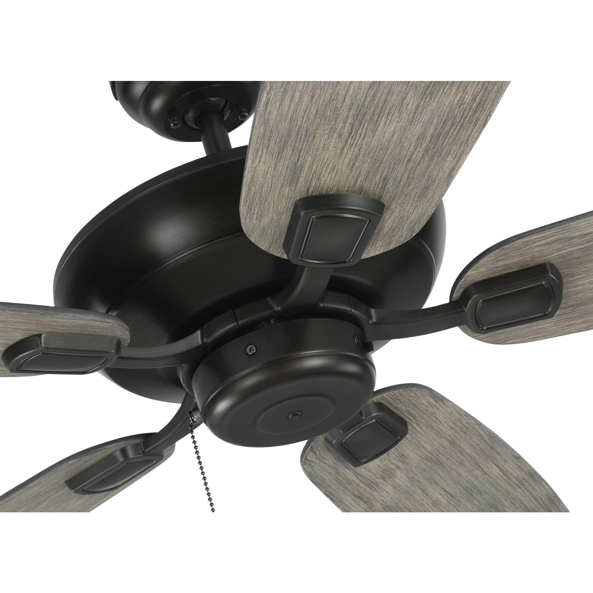 Monte Carlo 5COM52AGP Colony Max 52x22 Ceiling Fan, Aged Pewter