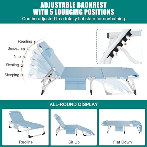 DoCred Folding Camping Cot with Mattress, 2 Pack Heavy Duty Folding Cot for Adults, Portable Sleeping Cot Bed Adults Outdoor Bed with Carry Bag