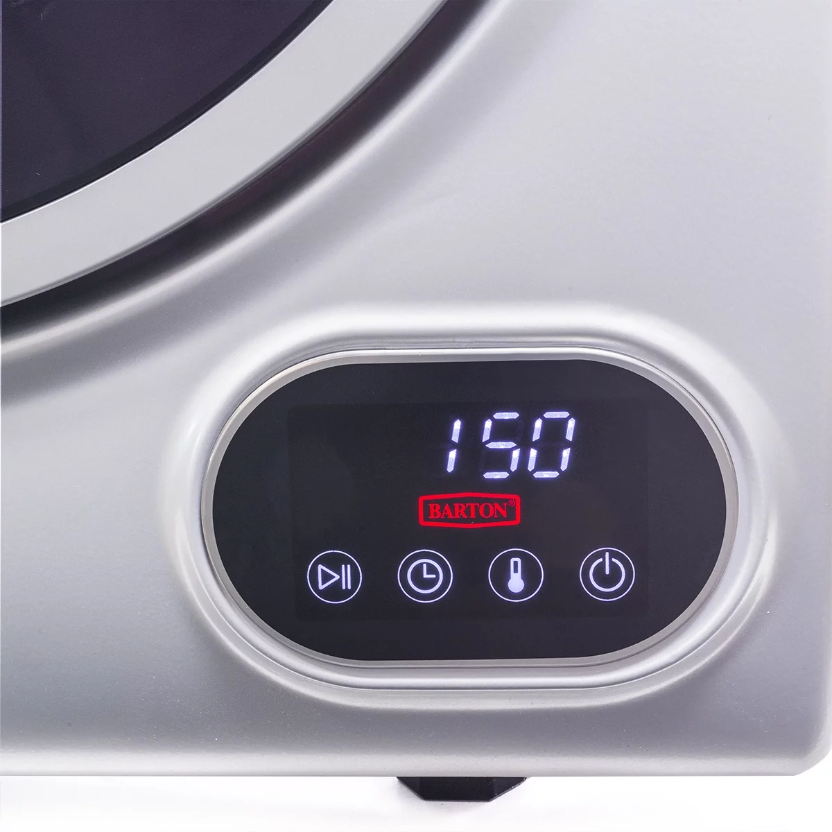 Barton Front Load 2.8kg Automatic Laundry Dryer Machine Timer Control Panel 19.75 x 15.5 x 23.5inch