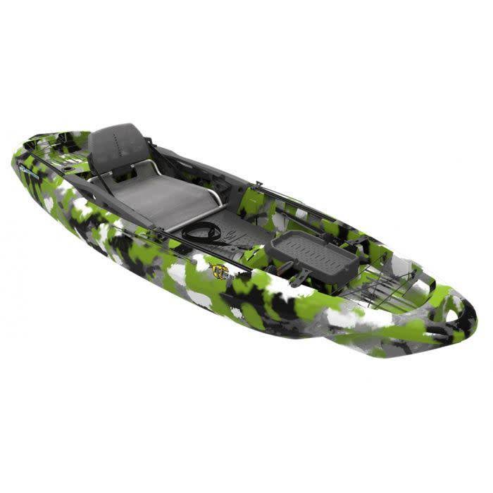 3 Waters Big Fish 105 Fishing Kayak Package, Urban Camo