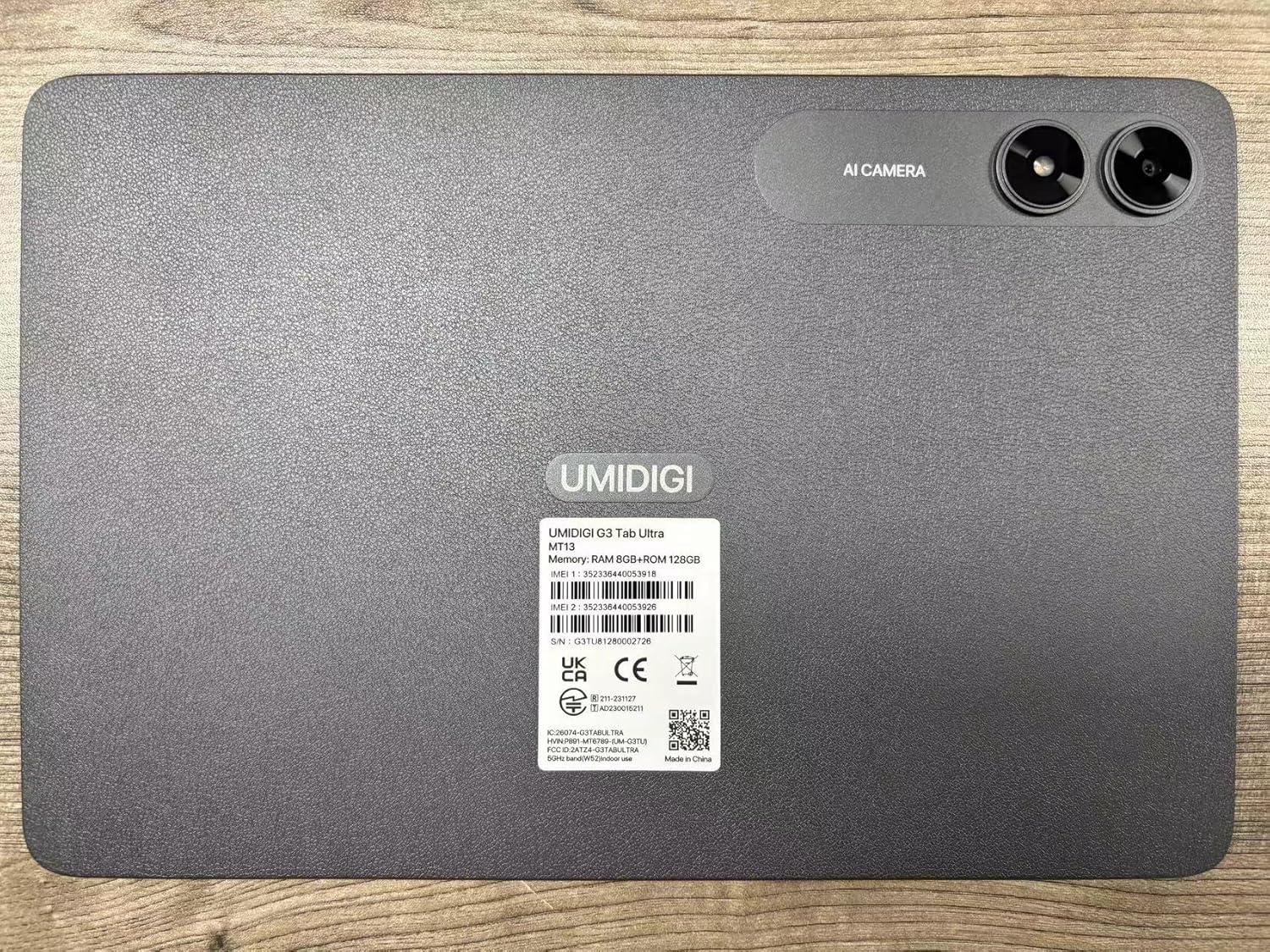 UMIDIGI G3 Tab Ultra 10.1" Tablet, Android 13 Tablet with Helio G99 Processor, 16(8+8) GB&128GB Storage(Expand to 1TB), Dual Camera 8MP