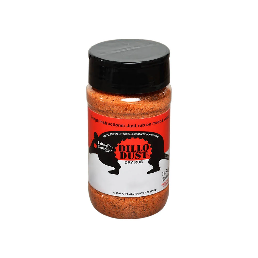 LaRue Tactical Dillo Dust Dry Rub BBQ Seasoning (14 oz)