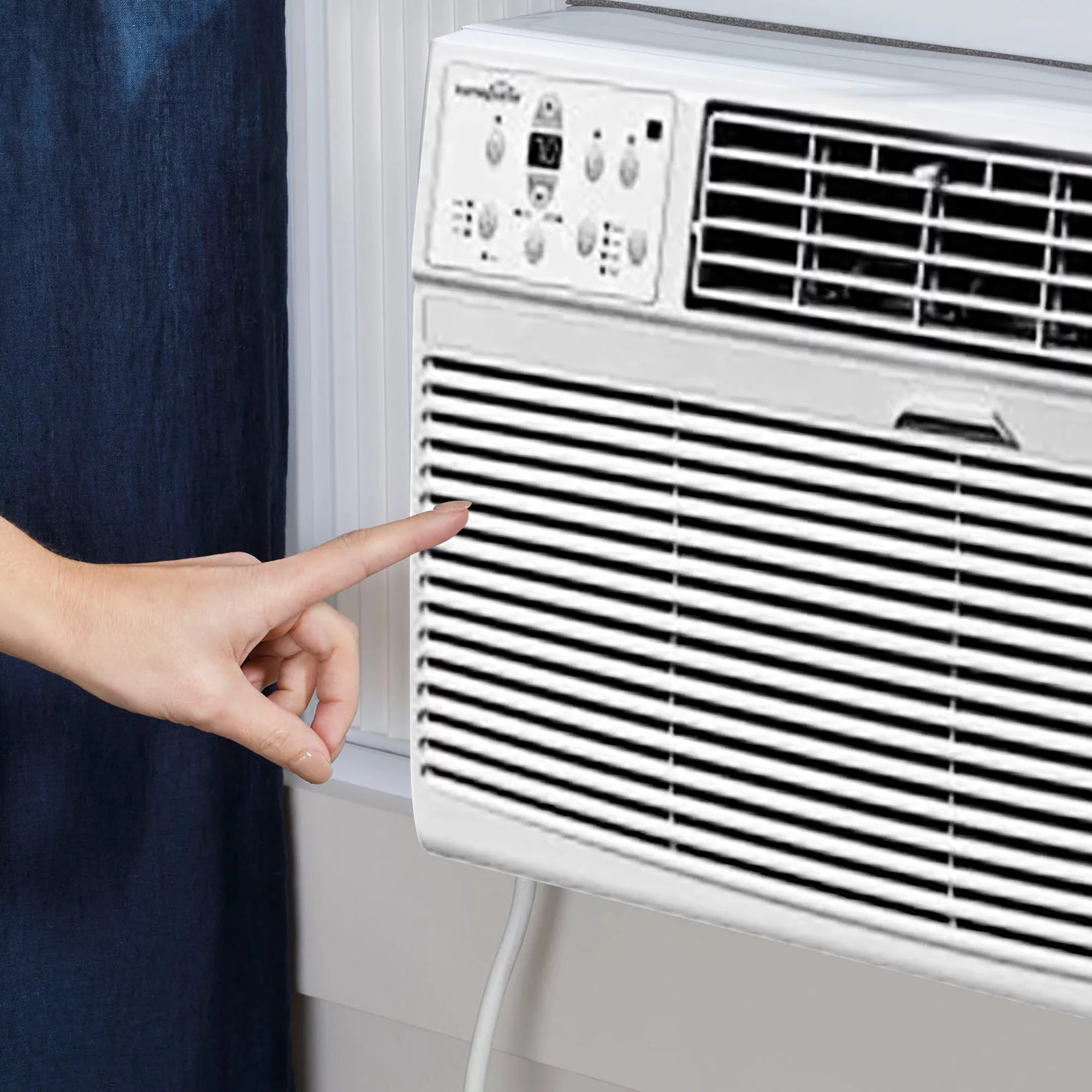 HomePointe 8000 BTU Through the Wall Air Conditioner with Remote Control - Radiant Selections