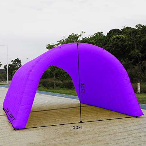 Inflatable Tunnel Sports Tunnel Entrance with Blower Football Tunnel Tent Entryway for Business Advertise Party Exhibition Promotion Street,Shop