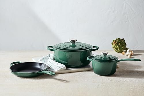 Le Creuset Enameled Cast Iron Signature Round Dutch Oven, 5.5 qt., Cerise