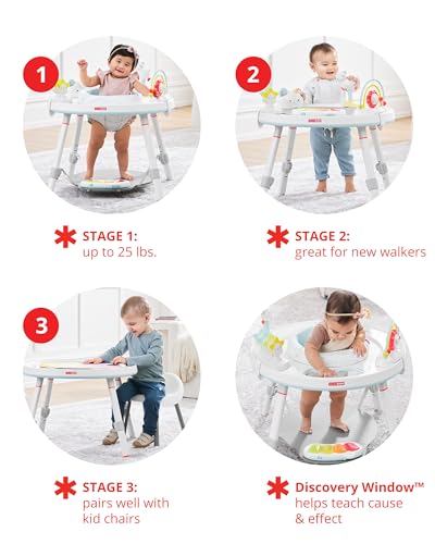 Skip Hop Baby Activity Center: Interactive Play Center with 3-Stage Grow-with-Me Functionality, 4mo+, Explore & More