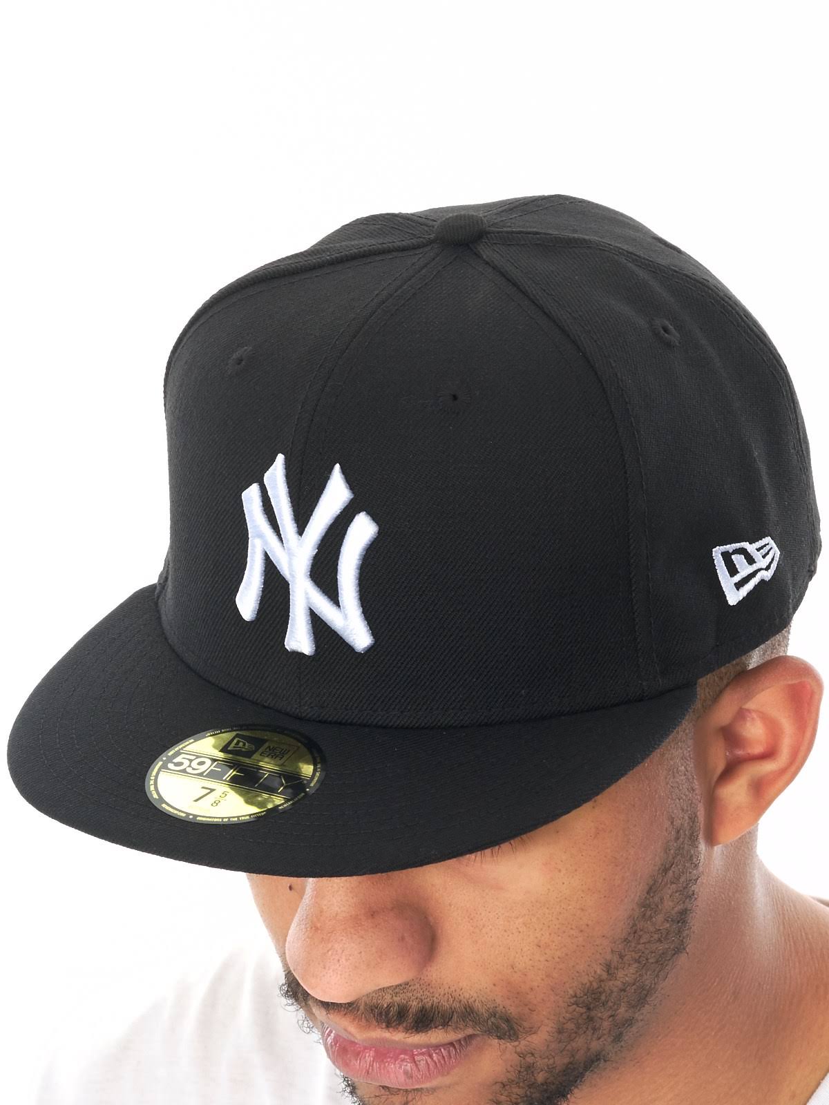 New Era 59FIFTY MLB Basic New York Yankees Cap Black/ White
