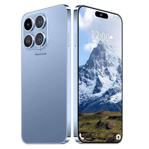 15 Ultra Smartphone Unlocked Cell Phone,Battery 6800mAh 6.8 HD Screen Unlocked Phone,12+512GB Android 14 with 128GB Memory Card