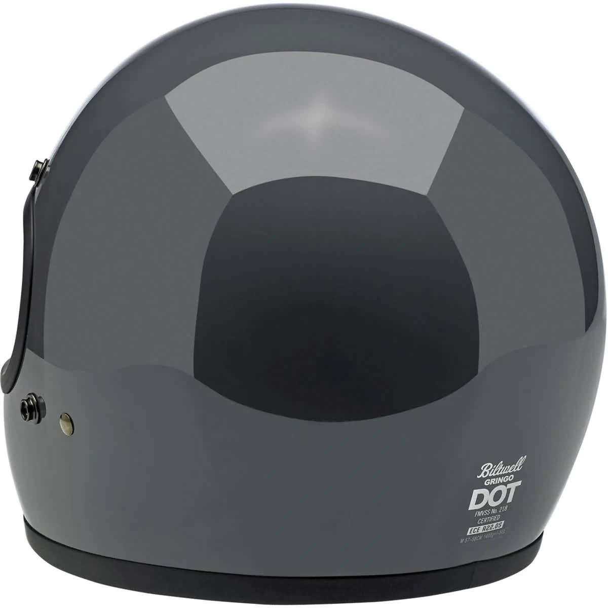 Biltwell Gringo Helmet - Gloss Storm Grey - Small