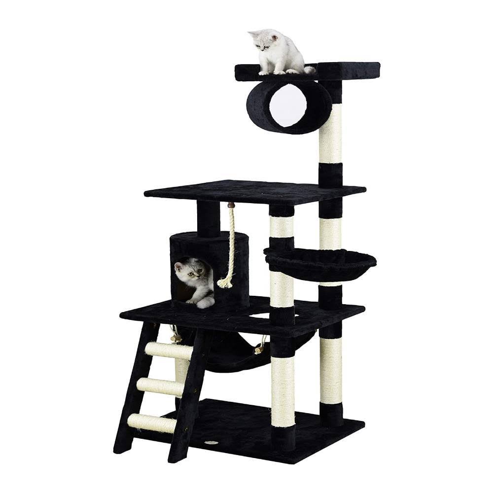 Go Pet Club Cat Tree Condo Furniture, Brown, 62x22