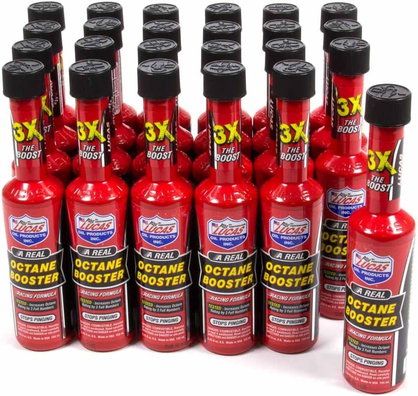 Lucas Oil Products 10930-24 Octane Booster, 126 fl. oz, 1 Pack