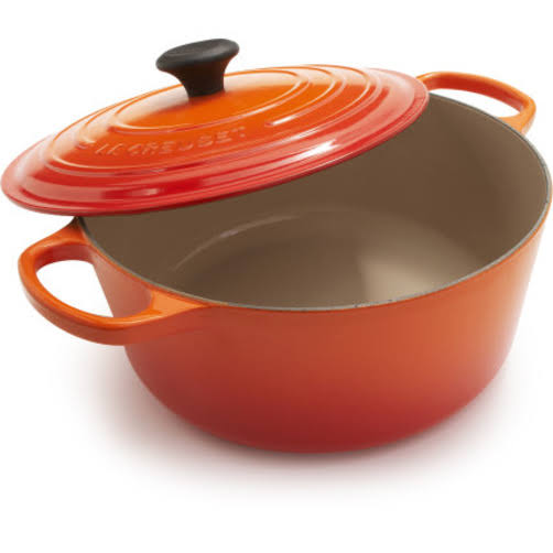 Le Creuset 1-Quart Signature Cast Iron Round Dutch Oven - Flame