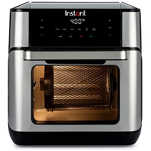 Instant Stainless Steel Vortex Plus 10Qt 7 In 1 Dropdown Door Touch Control countertop oven - Smart Home Appliances