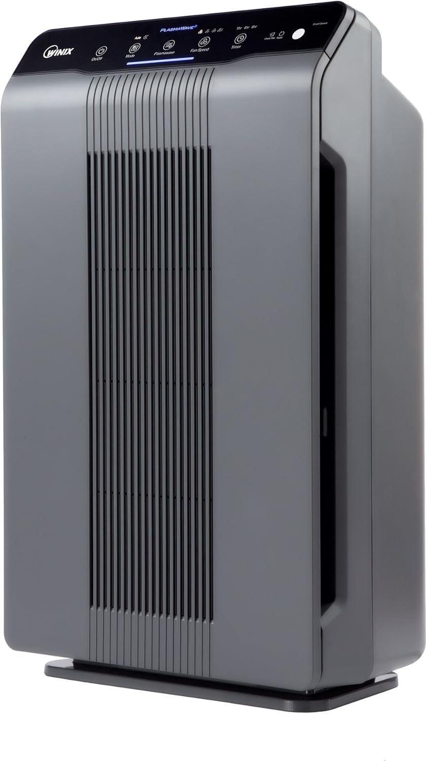 Winix 5300-2 Air Purifier with True HEPA, PlasmaWave and Odor Reducing Carbon Filter,Gray