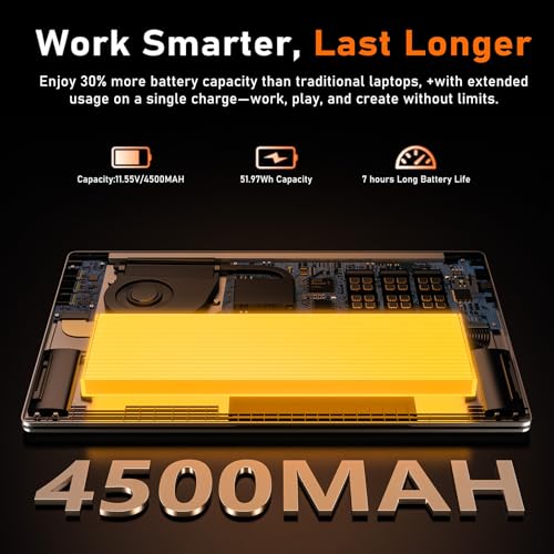 2025 Gaming Laptop 16 Inch Laptop Computer with Ryzen 7 5825U Processor, 32GB DDR4, 1T SSD, FHD Display 1920*1080P, Win 11 PRO, WiFi 6