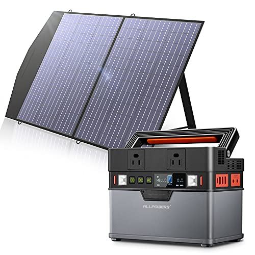 ALLPOWERS Portable Power Station 300W, 288Wh Portable Power Source, 110V/78000mAh Backup Battery Power Supply with Pure Sine Wave