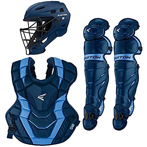 Easton | Elite X 2.0 Baseball Catcher's Equipment | Box Set | NOCSAE Approved | Youth/Intermediate/Adult | Multiple Colors