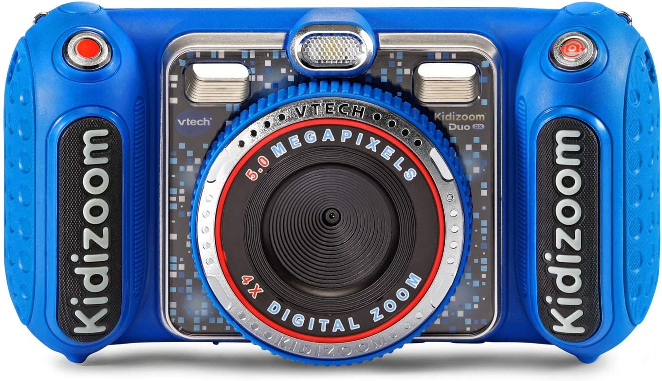 VTech KidiZoom Duo DX Digital Selfie Camera with MP3 Player, Blue