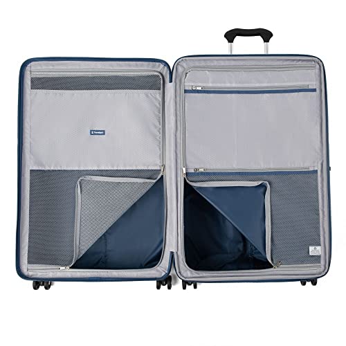 Travelpro Maxlite Air Hardside Expandable Carry on Luggage, 8 Spinner Wheels, Lightweight Hard Shell Polycarbonate Suitcase, Shadow Grey
