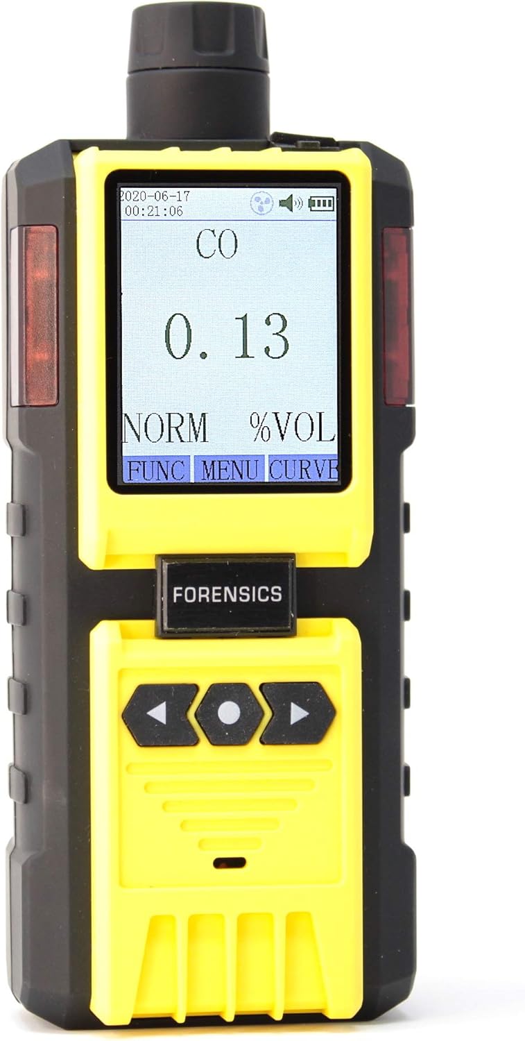 Exhaust Gas Analyzer Carbon Monoxide by Forensics Detectors | Motorcycle, Forklift, Automotive