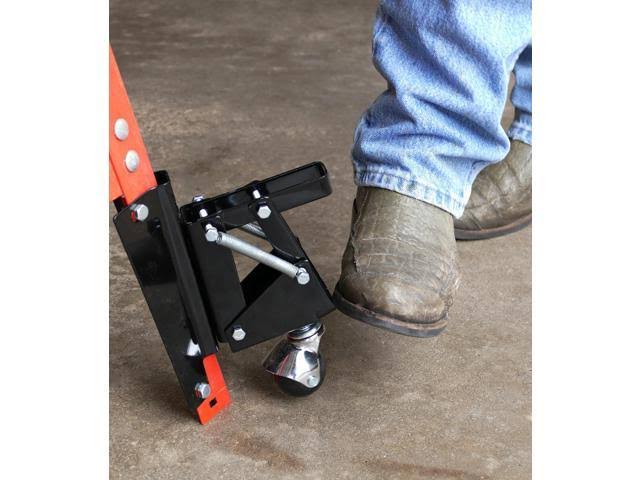 DCT Heavy-Duty Retractable Workbench Swivel Caster Wheels with Bracket 4-Pack
