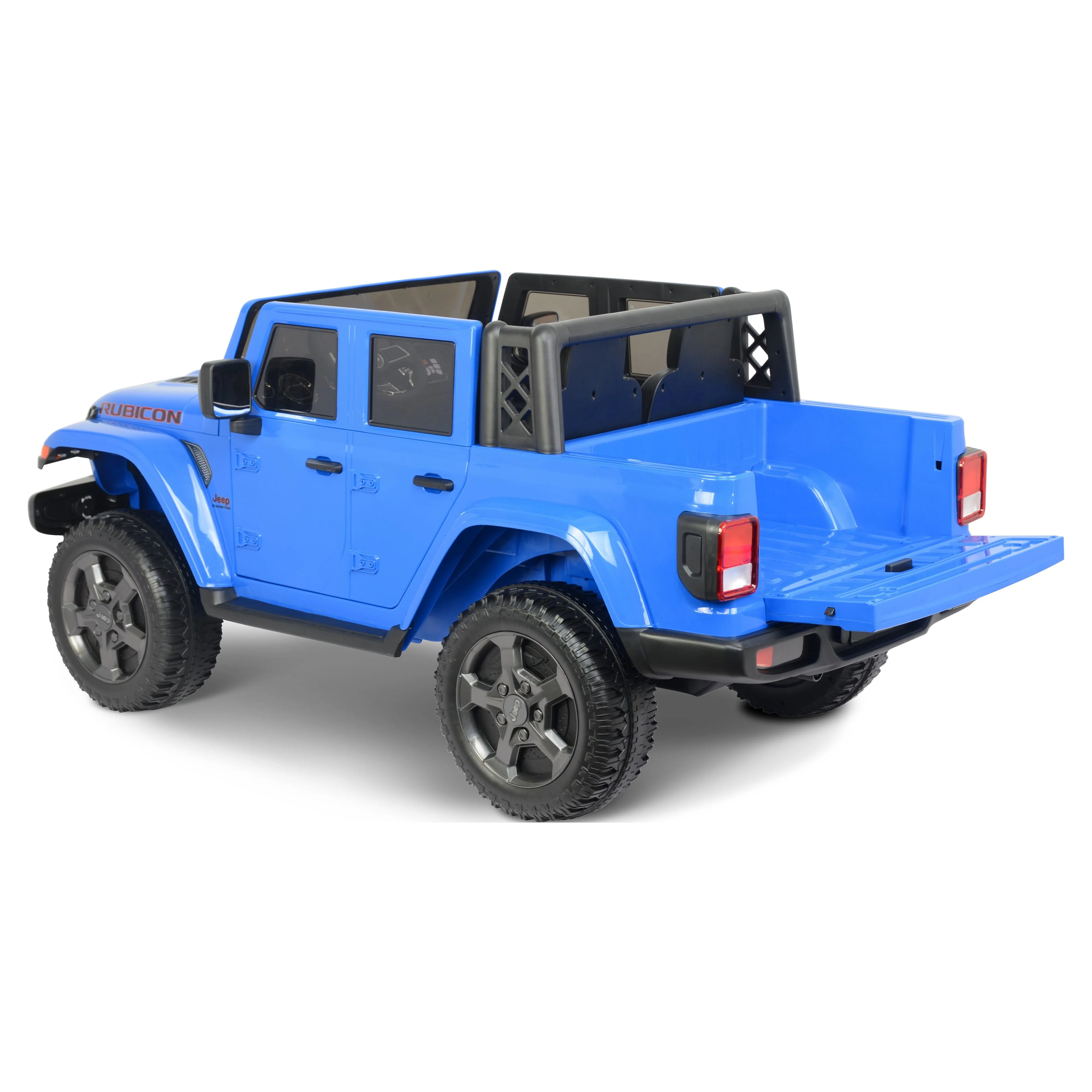 12V Jeep Gladiator Battery Powered Ride-on Vehicle for Kids, in Blue by Hyper Toys, for a Child Ages 3-8 - Radiant Selections