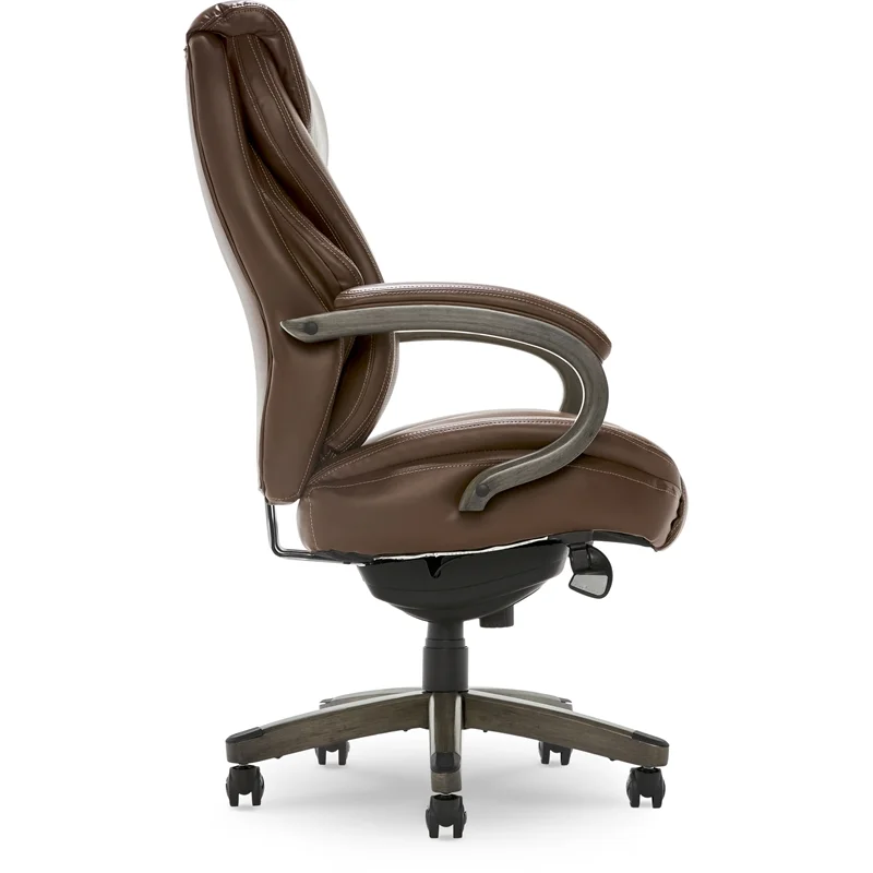 La-Z-Boy Hyland Executive Office Chair Chestnut Brown