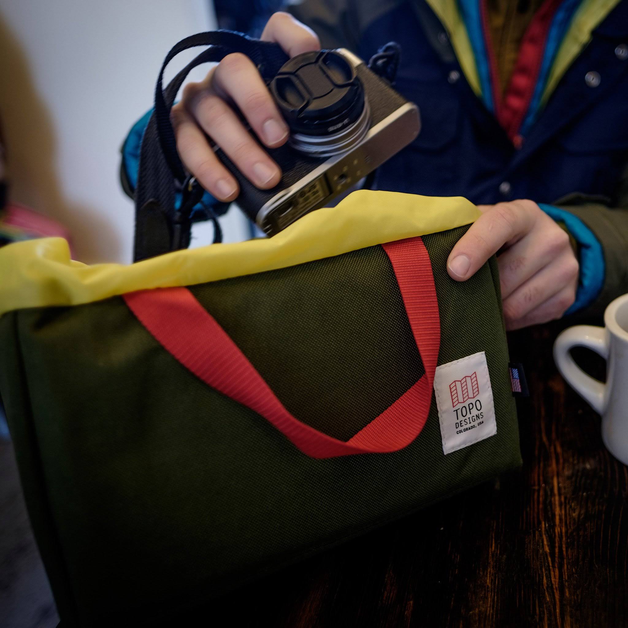 Topo Designs Camera Cube Bag | Black